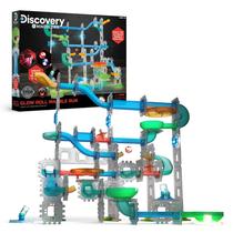 Conjunto de Pista de Corrida de Bolinhas Discovery Kids Glow 92 Peças STEM