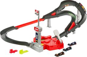 Conjunto de pistas de brinquedo Hot Wheels Racing Formula 1 com 3 carros Conjunto de pistas de brinquedo Hot Wheels Racing Formula 1 com 3 carros