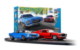Conjunto de pistas de corrida de caça-níqueis Scalextric American Street Dual