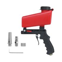 Conjunto De Pistola De Jateamento Pneumática Portátil Ajustável Com Jato De Areia Por Gravidade Conjunto De Pistola De Jateamento Pneumática Portátil Ajustável Com Jato De Areia Por Gravidade