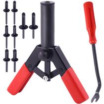 Conjunto de Pistolas de Rebite Mardatt - 42 Peças com 40 Rebites Cegos de Nylon Conjunto de Pistolas de Rebite Mardatt - 42 Peças com 40 Rebites Cegos de Nylon