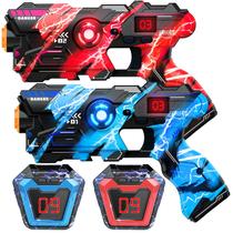 Conjunto de pistolas Laser Tag OSALON com display digital de pontuação LED