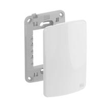 Conjunto de Placa+Suporte 4x2 - CEGA - Composé Branco WEG