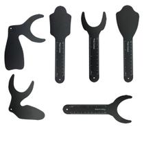 Conjunto de placas de contraste Dentasop para fotos de fundo dentário