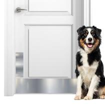 Conjunto de placas Door Kick and Push Panther Armor em aço inoxidável Conjunto de placas Door Kick and Push Panther Armor em aço inoxidável