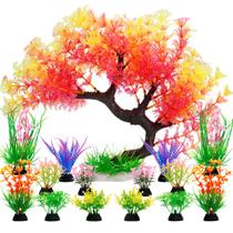 Conjunto de plantas de aquário artificiais MyLifeUnit Fish Tank Decor