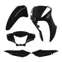 Conjunto de Plástico Carenagem BIZ 125 2011/2012/2013 Preto (4 peças) - 016-6001 Pro Tork Conjunto de Plástico Carenagem BIZ 125 2011/2012/2013 Preto (4 peças) - 016-6001 Pro Tork