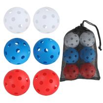 Conjunto de plástico PE de 3 polegadas Aivalas Backyard Golf Practice Balls Conjunto de plástico PE de 3 polegadas Aivalas Backyard Golf Practice Balls