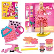 Conjunto de plastilina Play-Doh Barbie Fashion Show com boneca