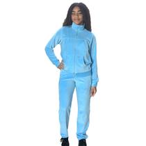 Conjunto de Plush Agasalho Jaqueta com Gola e Calça Bolso Veludo Conjunto de Plush Agasalho Jaqueta com Gola e Calça Bolso Veludo