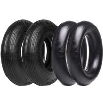 Conjunto de pneu e câmara de ar AR-PRO 4.80x8" - 2 unidades Conjunto de pneu e câmara de ar AR-PRO 4.80x8" - 2 unidades