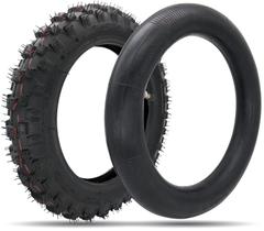 Conjunto de pneu e câmara de ar CALU LUKY 2.5-10 para off-road Conjunto de pneu e câmara de ar CALU LUKY 2.5-10 para off-road