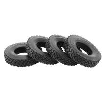 Conjunto de pneus de borracha de 20 mm para trator Tamiya R 1:14 (4 unidades)