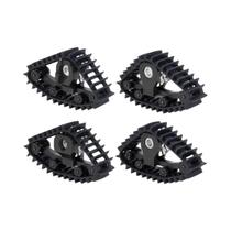 Conjunto De Pneus De Neve Em Escala 1/18, 4 Peças Para Carro RC Crawler TRX-4M, Conversão Para