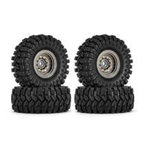 Conjunto de Pneus para Carros RC Axial SCX24, AX24, TRX4M e FCX24 Conjunto de Pneus para Carros RC Axial SCX24, AX24, TRX4M e FCX24