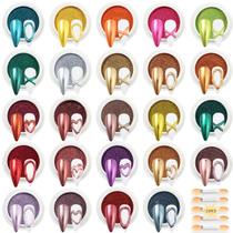 Conjunto de pó de cromo para unhas SUTOZMIWE Metallic Mirror Effect