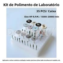 Conjunto De Polimento E Retificação De Diamante Com 35 Peças, Haste HP 2.35mm, Escova E Ferramentas Conjunto De Polimento E Retificação De Diamante Com 35 Peças, Haste HP 2.35mm, Escova E Ferramentas