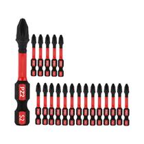 Conjunto De Pontas De Chave De Fenda De Impacto Rafford PZ2 Pozidriv De 2 Polegadas Em Aço Liga S2