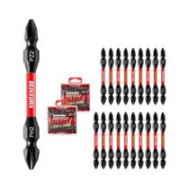 Conjunto De Pontas De Chave De Fenda Magnética De Dupla Face Geinxurn 2.56 Polegadas Phillips Pozi