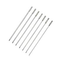 Conjunto De Pontas De Chave De Fenda Magnéticas Com Haste De 1/4 De Polegada, 7 Peças, Aço S2, 200mm