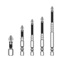 Conjunto De Pontas De Chave De Fenda Magnéticas Ergonômicas K5 Resistentes Ao Desgaste 5A Para