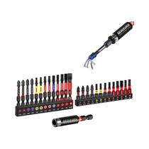 Conjunto De Pontas De Chave De Fenda Magnéticas S2 Em Aço Geinxurn Impacto Phillips Quadrada Fenda Conjunto De Pontas De Chave De Fenda Magnéticas S2 Em Aço Geinxurn Impacto Phillips Quadrada Fenda