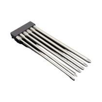 Conjunto De Pontas De Chave Phillips Magnéticas De 150mm PH1 PH2 S2 Com Haste Hexagonal De 1/4 Para