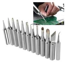 Conjunto De Pontas De Ferro De Solda De Cobre De 33mm 12PCS Para Estações De Soldagem 936 937 938 Conjunto De Pontas De Ferro De Solda De Cobre De 33mm 12PCS Para Estações De Soldagem 936 937 938