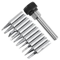 Conjunto de pontas de ferro de solda Walfront 900M-T Series 10 unidades +1 manga