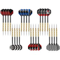 Conjunto de pontas de metal Darts Acmor, 24 peças para dardos Conjunto de pontas de metal Darts Acmor, 24 peças para dardos