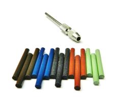 Conjunto de Pontas de Polimento de Silicone 3 mm JTS com Mandril, 15 Peças