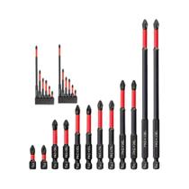 Conjunto De Pontas Magnéticas Antiderrapantes Para Chave De Fenda Em Aço Liga S2 Com Resistência Ao Conjunto De Pontas Magnéticas Antiderrapantes Para Chave De Fenda Em Aço Liga S2 Com Resistência Ao