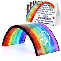 Conjunto de pontes coloridas 3D de vidro fundido Memorial Rainbow Bridge