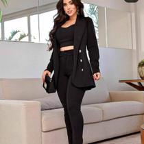 Conjunto de Ponto Roma Moda Feminina Tendência