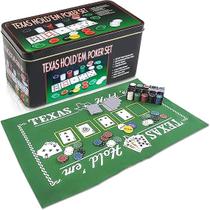 Conjunto de pôquer Texas Holdem poker set