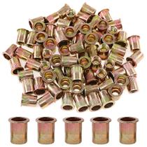 Conjunto de porcas de rebite Glarks 50 unidades 3/8-16UNC em aço carbono zincado