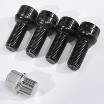 Conjunto De Porcas De Roda Antifurto De 17mm Para VW Golf Jetta Beetle Passat Audi Acessórios Para Conjunto De Porcas De Roda Antifurto De 17mm Para VW Golf Jetta Beetle Passat Audi Acessórios Para