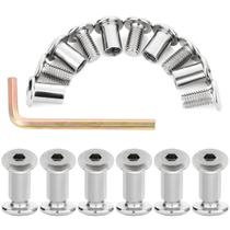 Conjunto de porcas e parafusos para móveis Xrfoiniu M8x15mm (50)