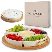 Conjunto de porções Oui Raquel Chip and Dip 400 ml de cerâmica, 5 tigelas