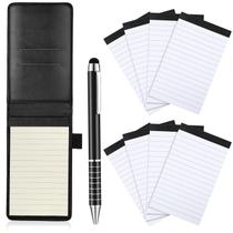 Conjunto de porta-notas Mini Pocket Outus com 50 folhas forradas Conjunto de porta-notas Mini Pocket Outus com 50 folhas forradas