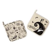 Conjunto de porta-panelas Disney The Nightmare Before Christmas x2 Conjunto de porta-panelas Disney The Nightmare Before Christmas x2