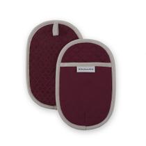 Conjunto de porta-panelas KitchenAid Asteroid, pacote com 2 unidades, roxo Boysenberry