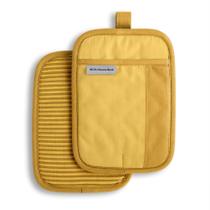 Conjunto de porta-panelas KitchenAid Beacon bicolor, antiderrapante, 2 peças Conjunto de porta-panelas KitchenAid Beacon bicolor, antiderrapante, 2 peças