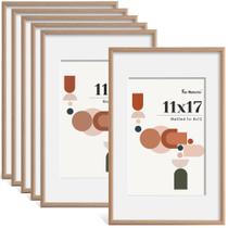 Conjunto de porta-retratos Fun Memories 11x17 para 8x12 ou 11x17 Conjunto de porta-retratos Fun Memories 11x17 para 8x12 ou 11x17