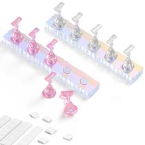 Conjunto de porta-unhas Etercycle Aurora Acrylic Magnetic 2 conjuntos Conjunto de porta-unhas Etercycle Aurora Acrylic Magnetic 2 conjuntos