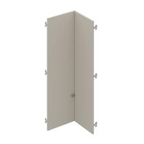 Conjunto de Portas para Guarda Roupa Módulo Canto Reto 119,5cm Frame CabeCasa MadeiraOriginals Arenas