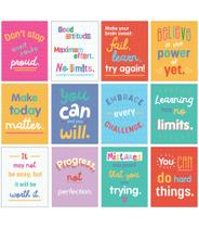 Conjunto de pôsteres Carson Dellosa Growth Mindset Positive Quote