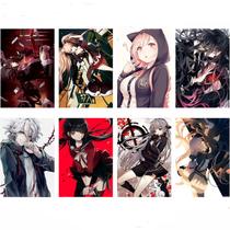 Conjunto de pôsteres Danganronpa Retro Anime, 8 peças de arte de parede de 42 x 29 cm Conjunto de pôsteres Danganronpa Retro Anime, 8 peças de arte de parede de 42 x 29 cm