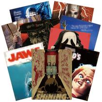 Conjunto de pôsteres Eartim Horror Classic Movie Characters 8x10 polegadas