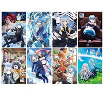 Conjunto de pôsteres That Time I Got Reincarnated as a Slime Rimuru, 8 unidades